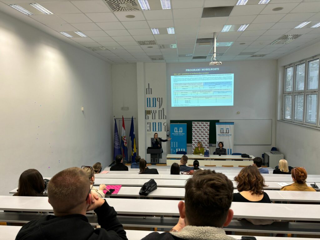Održana radionica za studente na temu “Priznavanje – neformalno obrazovanje, informalno učenje i programi mobilnosti” Održana radionica za studente na temu “Priznavanje – neformalno obrazovanje, informalno učenje i programi mobilnosti”