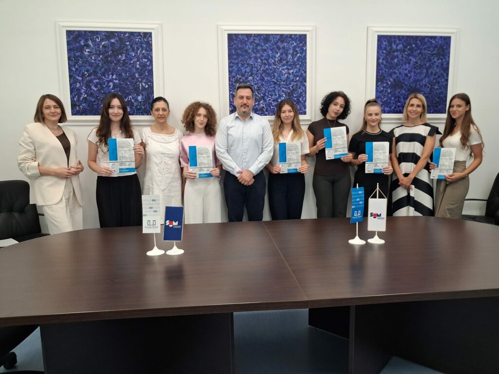 Studentima uručene zahvalnice za predan rad na konferenciji „Identiteti – Kulture – Jezici“